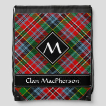 Clan MacPherson Tartan Drawstring Bag