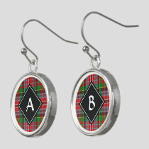 Clan MacPherson Tartan Earrings