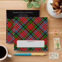 Clan MacPherson Tartan Envelope