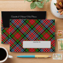 Clan MacPherson Tartan Envelope