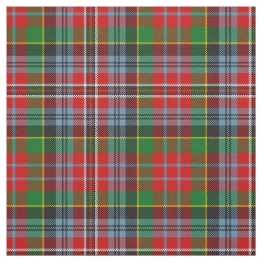 Clan MacPherson Tartan Fabric