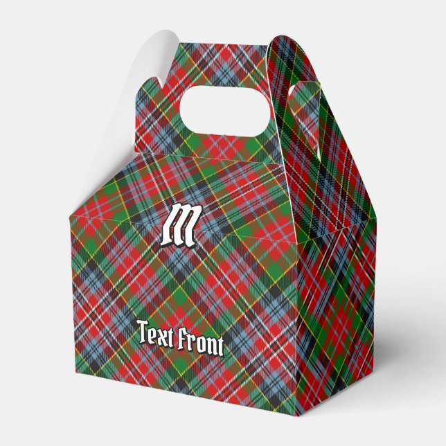 Clan MacPherson Tartan Favor Box (Front Side)