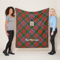Clan MacPherson Tartan Fleece Blanket
