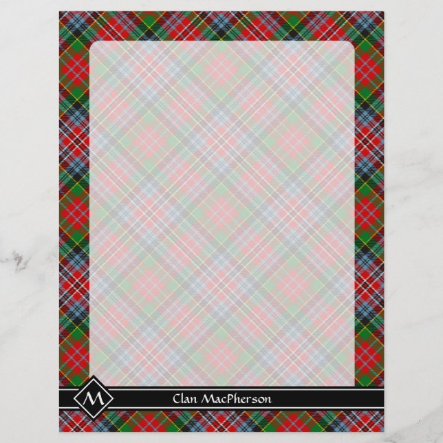 Clan MacPherson Tartan Flyer (Front)