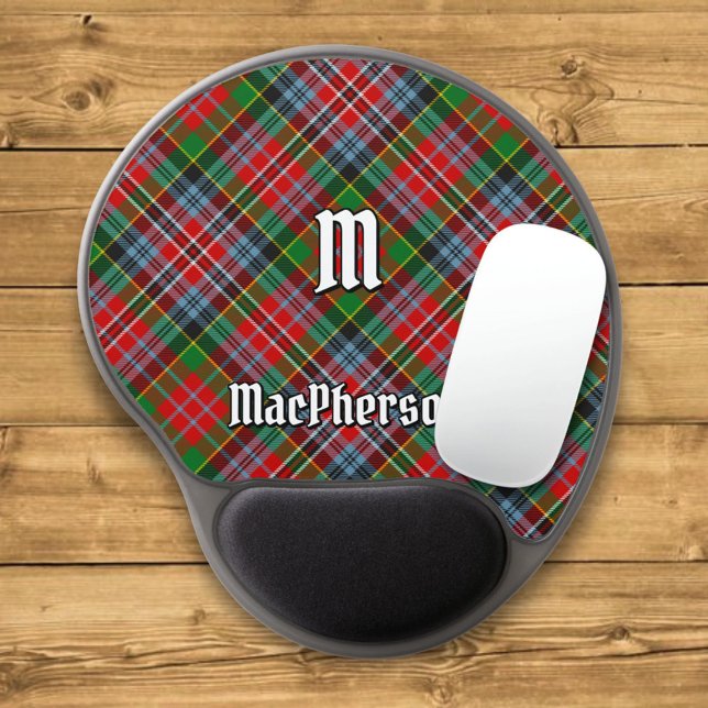 Clan MacPherson Tartan Gel Mouse Pad (Creator Uploaded)