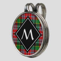 Clan MacPherson Tartan Golf Hat Clip