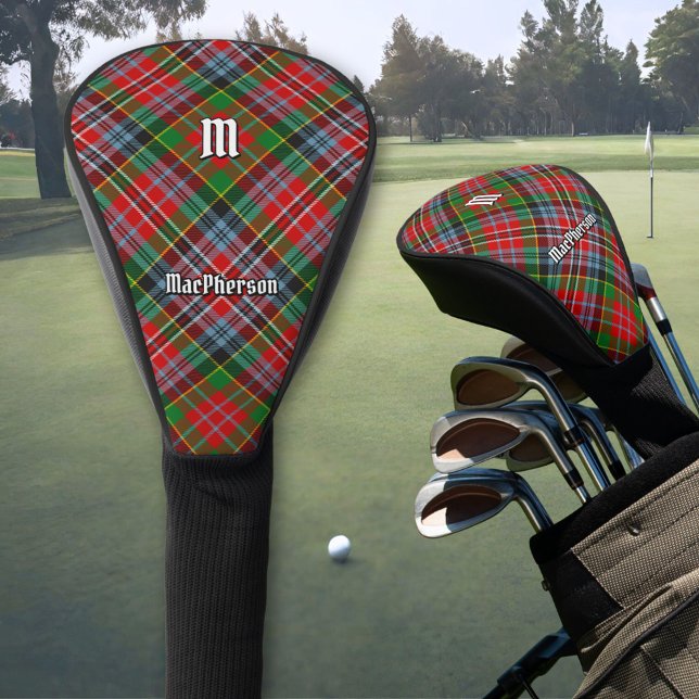 Clan MacPherson Tartan Golf Head Cover (Creator Uploaded)
