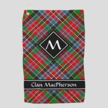 Clan MacPherson Tartan Golf Towel