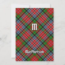 Clan MacPherson Tartan Invitation