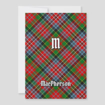 Clan MacPherson Tartan Invitation