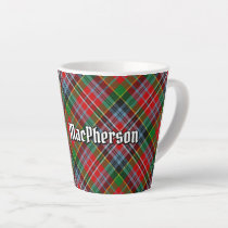 Clan MacPherson Tartan Latte Mug