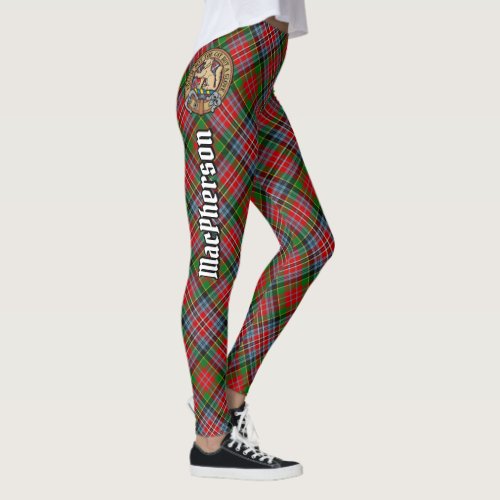 Clan MacPherson Tartan Leggings