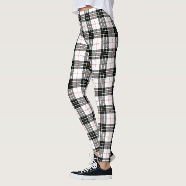 Clan Macpherson Tartan Leggings (Left)