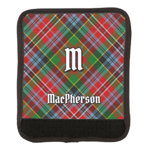 Clan MacPherson Tartan Luggage Handle Wrap