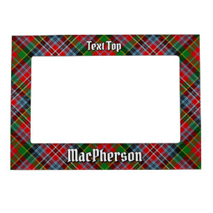Clan MacPherson Tartan Magnetic Frame