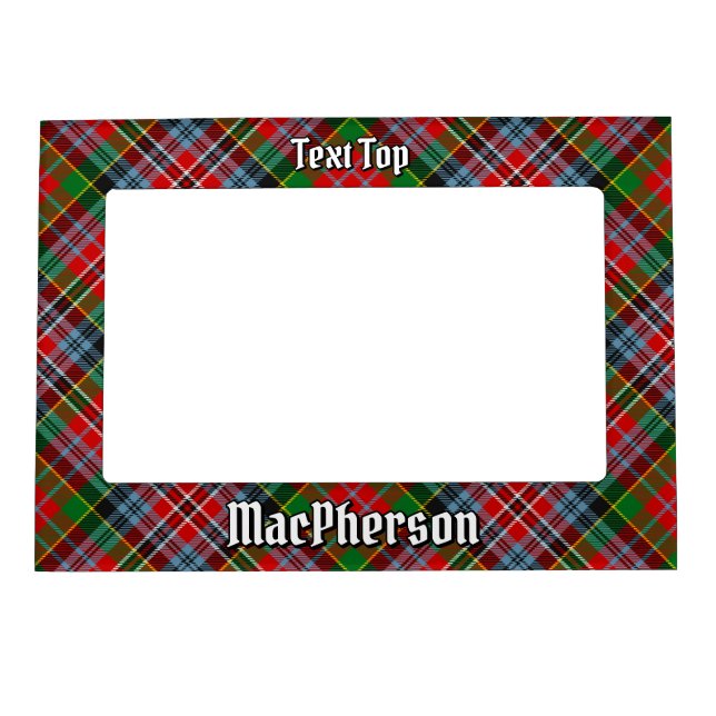 Clan MacPherson Tartan Magnetic Frame (Front)