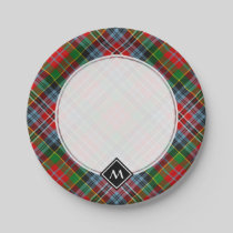 Clan MacPherson Tartan Paper Plates