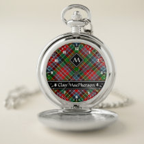 Clan MacPherson Tartan Pocket Watch