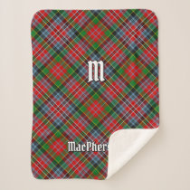 Clan MacPherson Tartan Sherpa Blanket