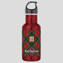 Clan MacPherson Tartan Steel Water Bottle
