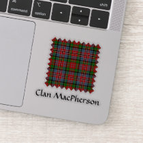 Clan MacPherson Tartan Sticker