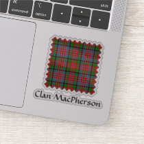 Clan MacPherson Tartan Sticker