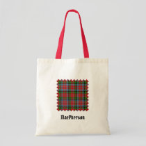 Clan MacPherson Tartan Tote Bag