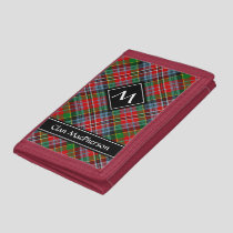 Clan MacPherson Tartan Trifold Wallet