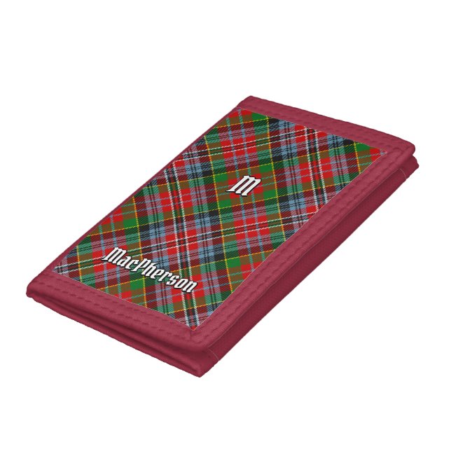 Clan MacPherson Tartan Trifold Wallet (Bottom)