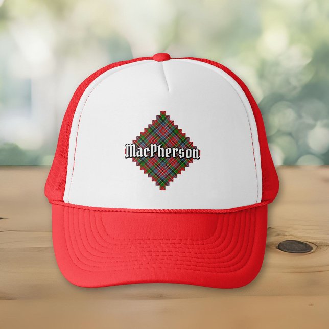 Clan MacPherson Tartan Trucker Hat (Creator Uploaded)