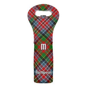 Clan MacPherson Tartan Wine Bag