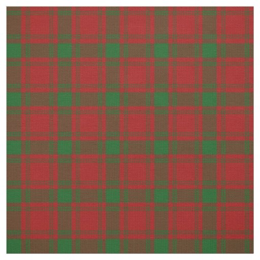 Clan MacQuarrie Scottish Tartan Plaid Fabric