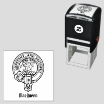 Clan MacQueen Crest Self-inking Stamp