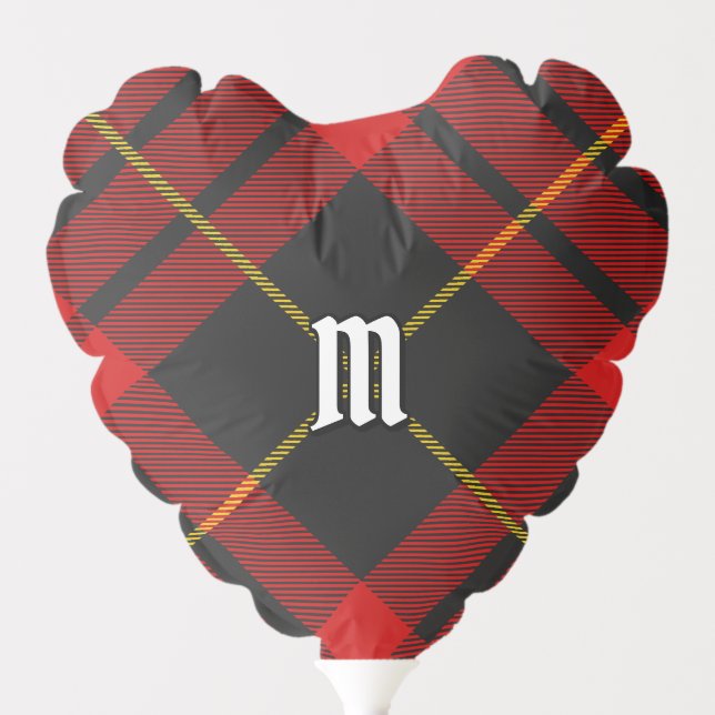 Clan MacQueen Tartan Balloon (Front)