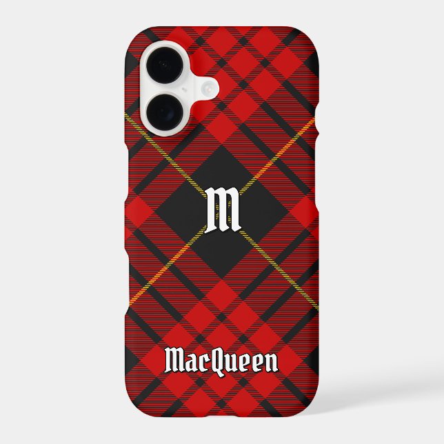 Clan MacQueen Tartan Case-Mate iPhone Case (Back)