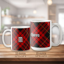 Clan MacQueen Tartan Coffee Mug