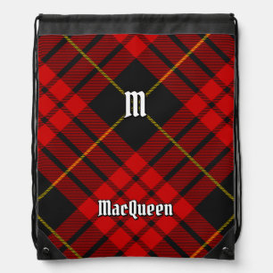 Clan MacQueen Tartan Drawstring Bag