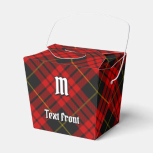 Clan MacQueen Tartan Favor Boxes