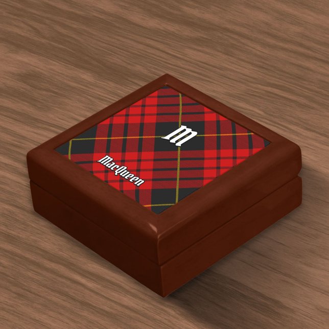 Clan MacQueen Tartan Gift Box (Creator Uploaded)