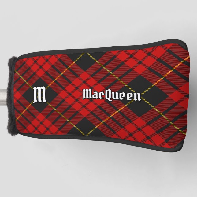 Clan MacQueen Tartan Golf Head Cover (Front)