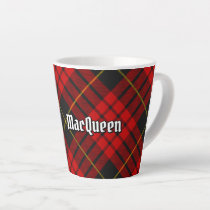 Clan MacQueen Tartan Latte Mug