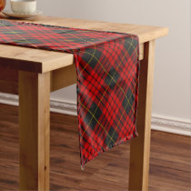 Clan MacQueen Tartan Long Table Runner