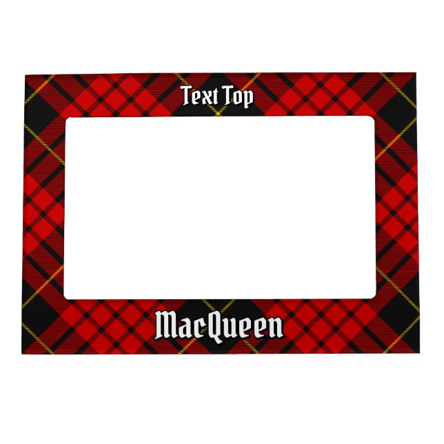 Clan MacQueen Tartan Magnetic Frame (Front)