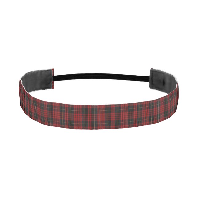 Clan MacQueen Tartan Plaid Head Band (Front)