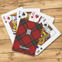 Clan MacQueen Tartan Poker Cards