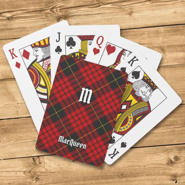 Clan MacQueen Tartan Poker Cards (Creator Uploaded)