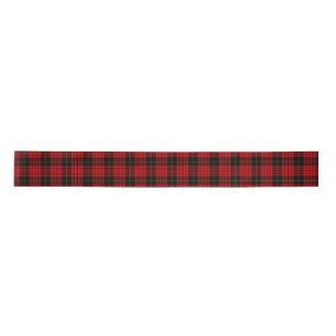 Clan MacQueen Tartan Satin Ribbon