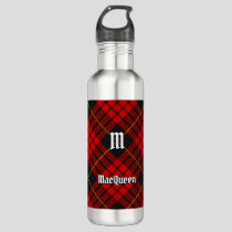 Clan MacQueen Tartan Stainless Steel Water Bottle