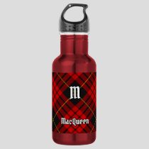 Clan MacQueen Tartan Stainless Steel Water Bottle