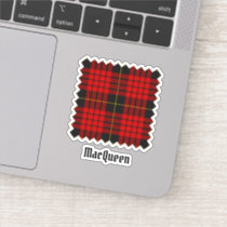 Clan MacQueen Tartan Sticker